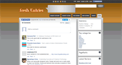 Desktop Screenshot of freshentries.com